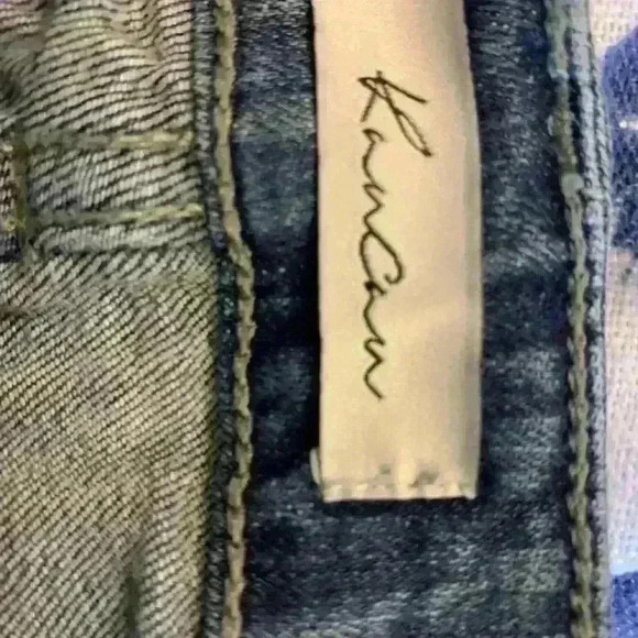 Kancan dark wash stretch low rise skinny Jean sz 24, Estilo casual everyday - Picture 4 of 7